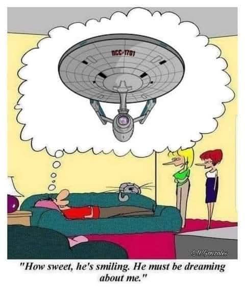 BallerToy1327's tweet photo. Good Star Trek in my dreams. https://t.co/3D8Yosmv2H