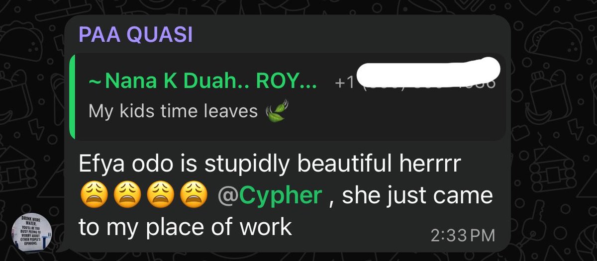 amkendrick21's tweet photo. It’s not even a lie anymore. @Efiaodo1 is actually the finnest baddy here in Ghana. Ma guy said he couldn’t take his eyes off her when she walked in. Same guy who doubted me some time back when we had same argument. He admitted after seeing her in person. @Efiaodo1 just fine 😩😩 https://t.co/SqtQUqvcxR