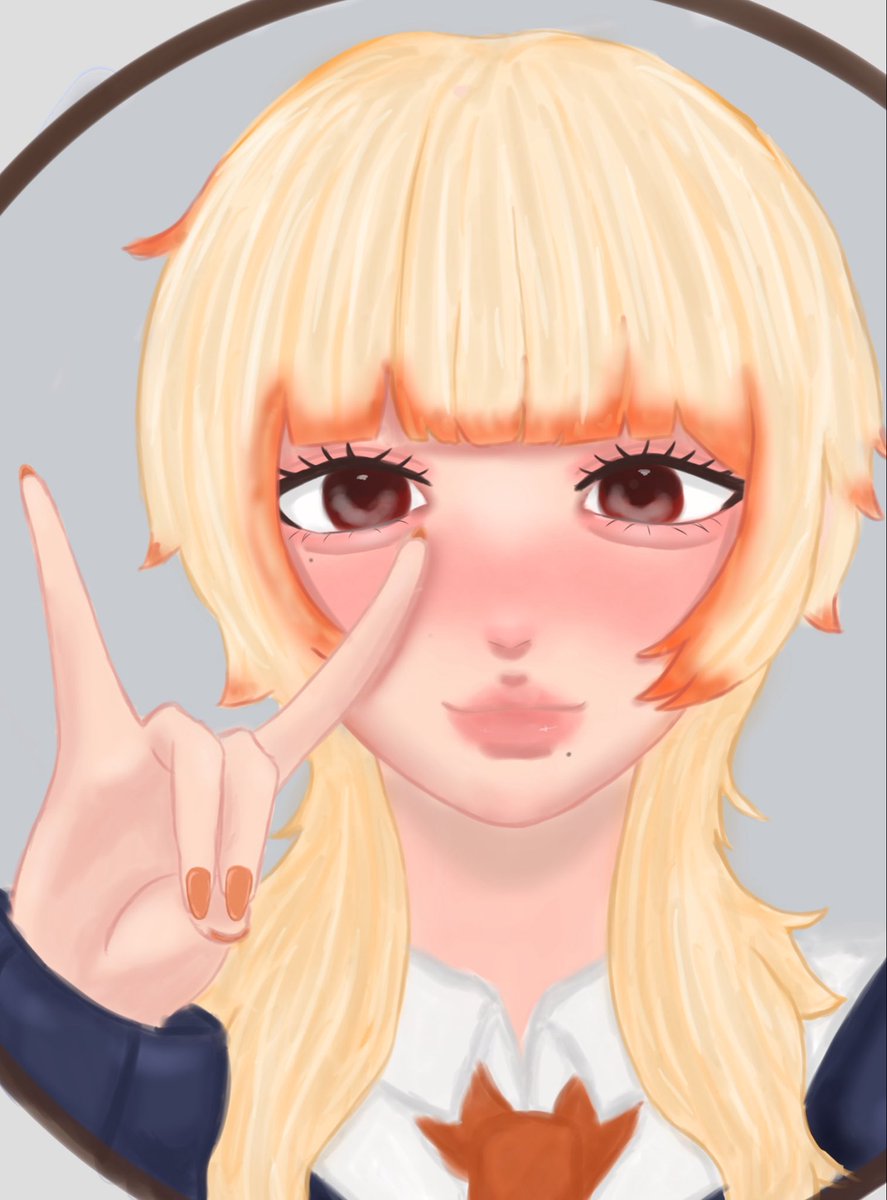 rmm_s22's tweet photo. 好きな髪型推しの髪色で描いたこのアイコンの子良かったら見てくださいな🙌🏻
 #oc https://t.co/WjK0f8u1xo