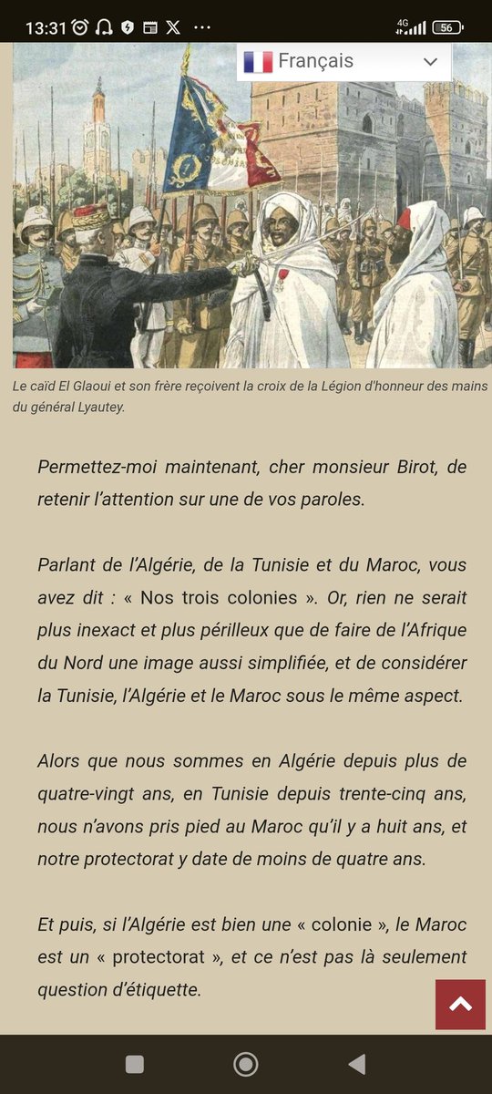 NeijiBe's tweet photo. @JulienMasriD @HistoireSav Puisqu'on en est à poster des blogs, voilà ce que disait Lyautey que tu désignerais comme étant un "gwar". https://t.co/tTWZzvgyuK