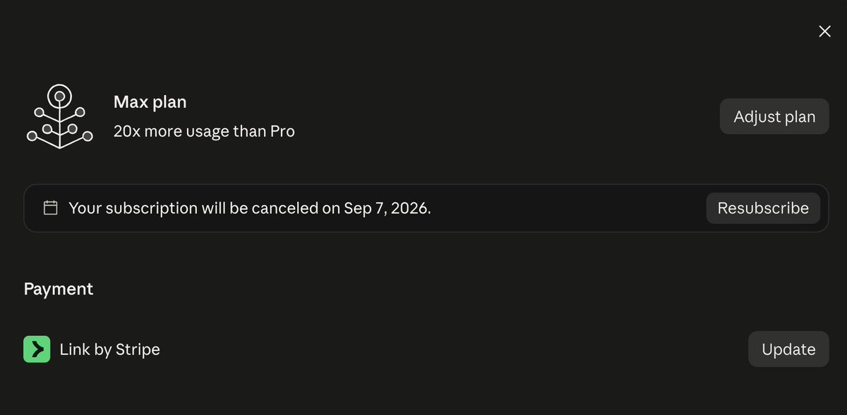 cy_zer0's tweet photo. Just canceled @claudeai . Fable was the only one that worked properly and I dont wanna wait 3 days for it to reset https://t.co/tRjZOaBYDj