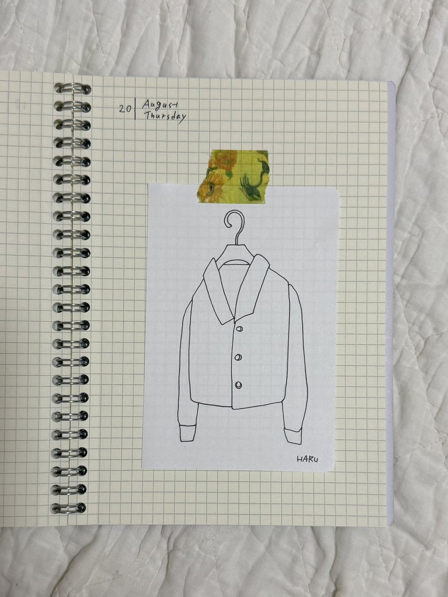 haruko117's tweet photo. 今日のドローイング
お盆過ぎたら、秋の服が欲しくなる

#イラスト #illustration #ドローイング https://t.co/Rsnergi1BX