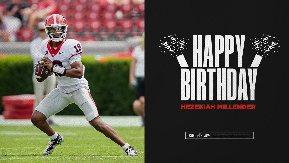 KirbySmartUGA's tweet photo. Happy Birthday, @HezekiahMilled2 !!

#GoDawgs https://t.co/TsSC9SDmPX