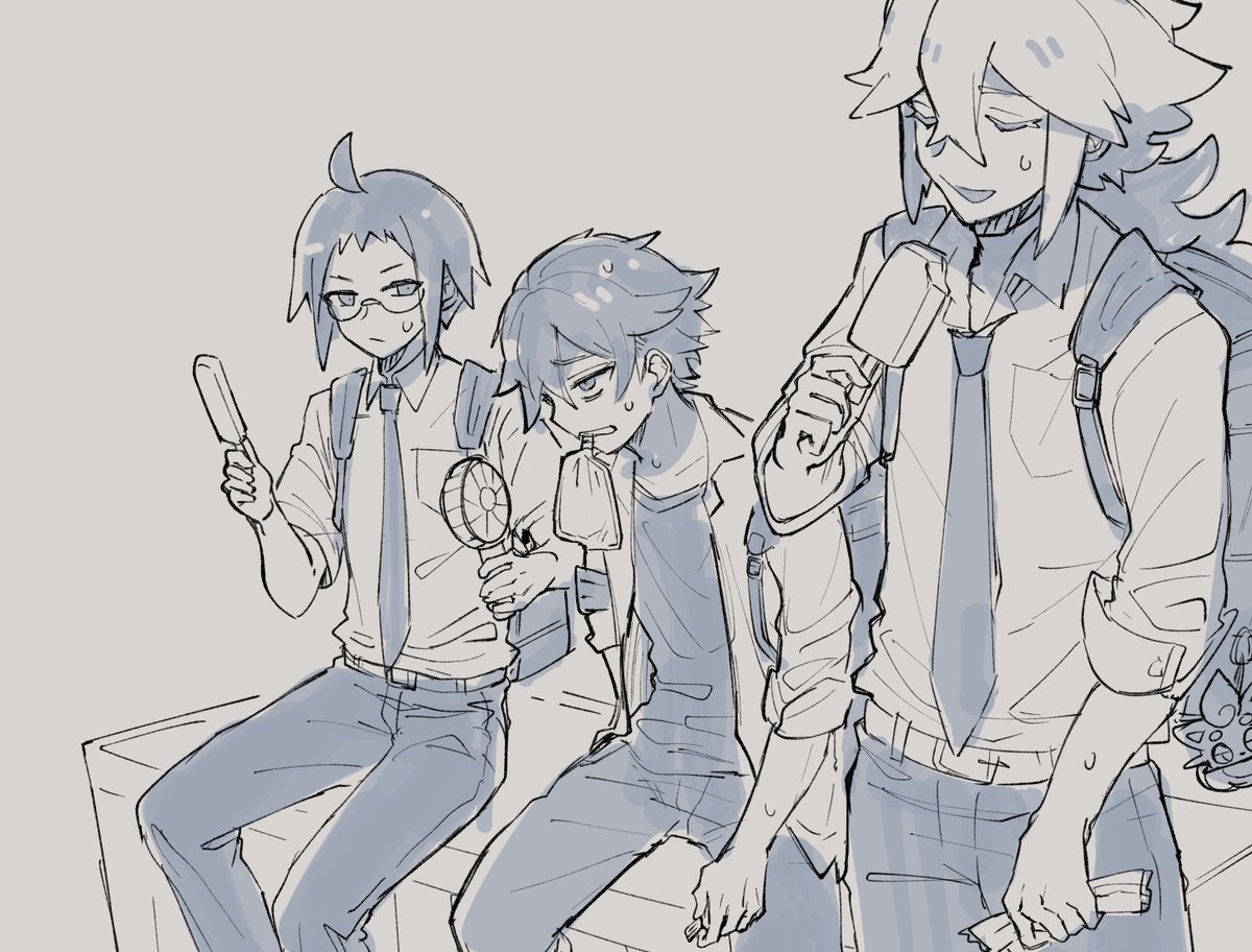 totohaco's tweet photo. 学パロ(ポケモンBW) https://t.co/QUpHdD8shO