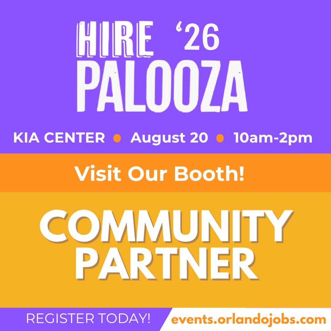 salarmyorlando's tweet photo. We’re here at Hire Palooza 2026 at the Kia Center - stop by booth #14! #HP2026 #Doingthemostgood https://t.co/bkOv74bRag