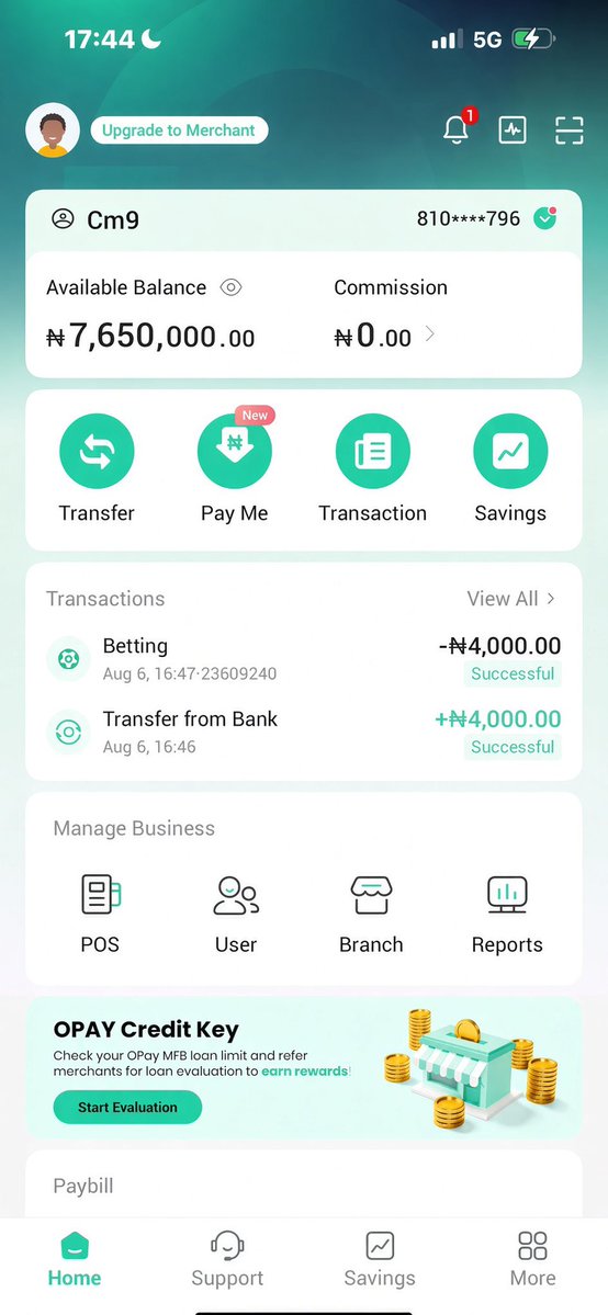 C_m__9's tweet photo. So After making generational wealth before 25…
what else follows? 🤷‍♂️
₦7.65M just sitting there looking at me. https://t.co/Pxhn9TplFU