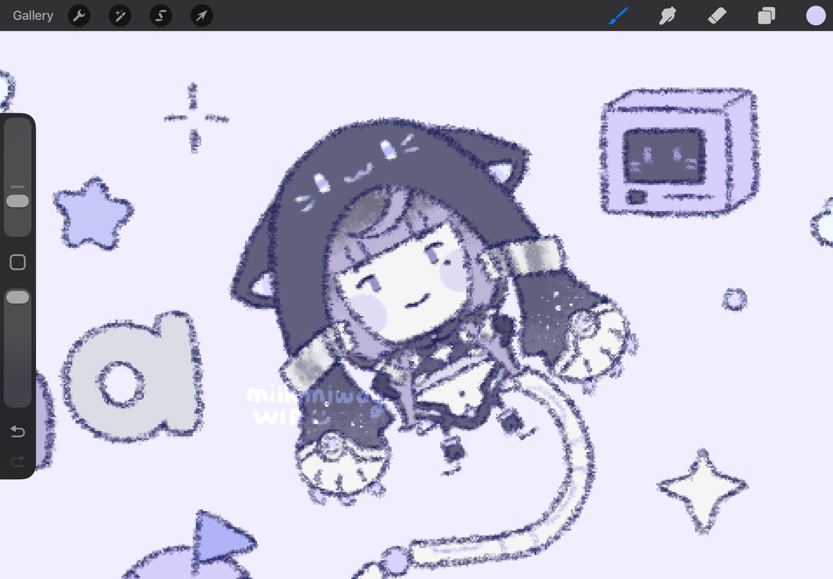 milkimiway's tweet photo. tiny nyx 🤏🐾🌑 #ochaarts https://t.co/Mz8jHQEJFL