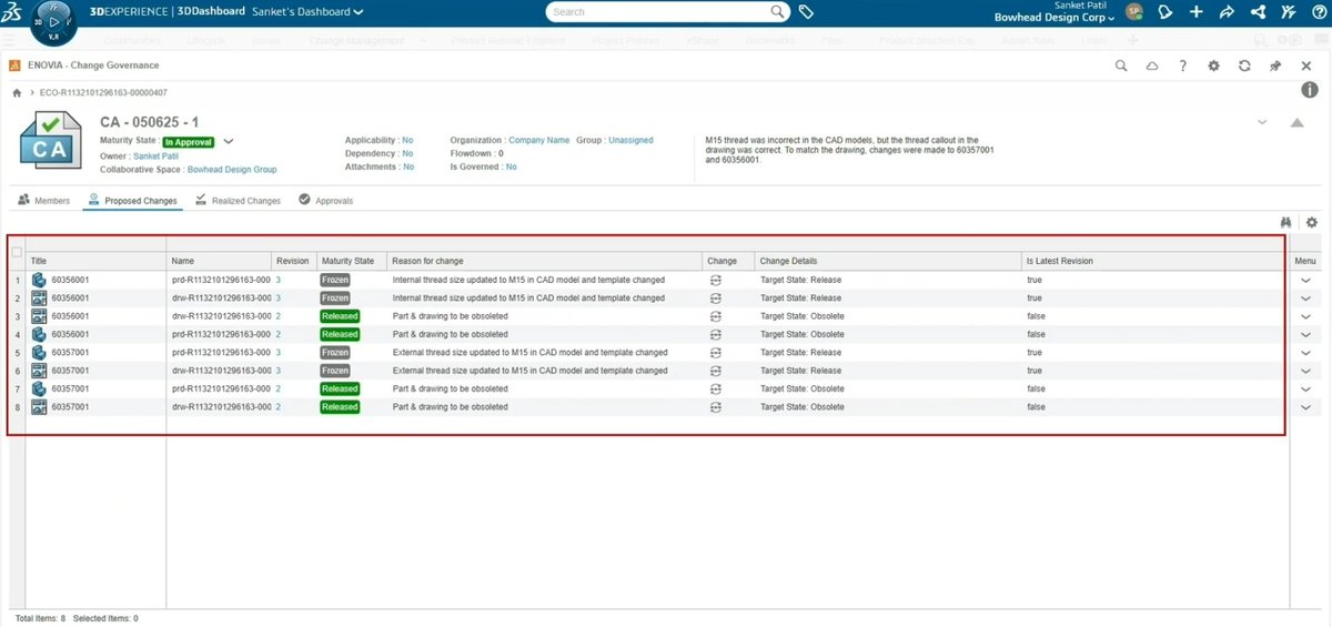 SOLIDWORKS's tweet photo. Elevate Your Change Collaboration Experience with the 3DEXPERIENCE Platform
In this blog we share a practical guide for engineers looking to eliminate siloed data and version control chaos by matching the right level of change governance to each modification’s complexity and risk. https://t.co/fjy4Sbbpx8