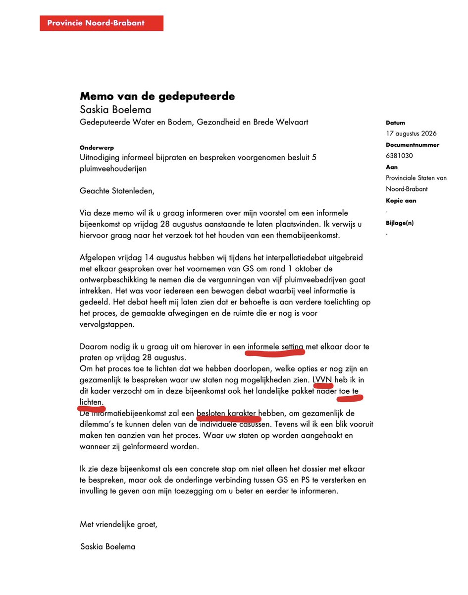 mariannezw's tweet photo. Wat is dit nou weer @WillemRutjens @AWJAvanHattem?

We komen dus met een paar 1000 man naar Den Bosch voor het debat over het #vergunningenschandaal en dan wil de D66 gedeputeerde het échte gesprek achter gesloten deuren voeren met de mensen van het ministerie erbij?!

Dit kán toch niet?! Zijn we voor Jan met de korte achternaam naar Den Bosch gekomen dan?

#Boerenprotest #RedHetPlatteland