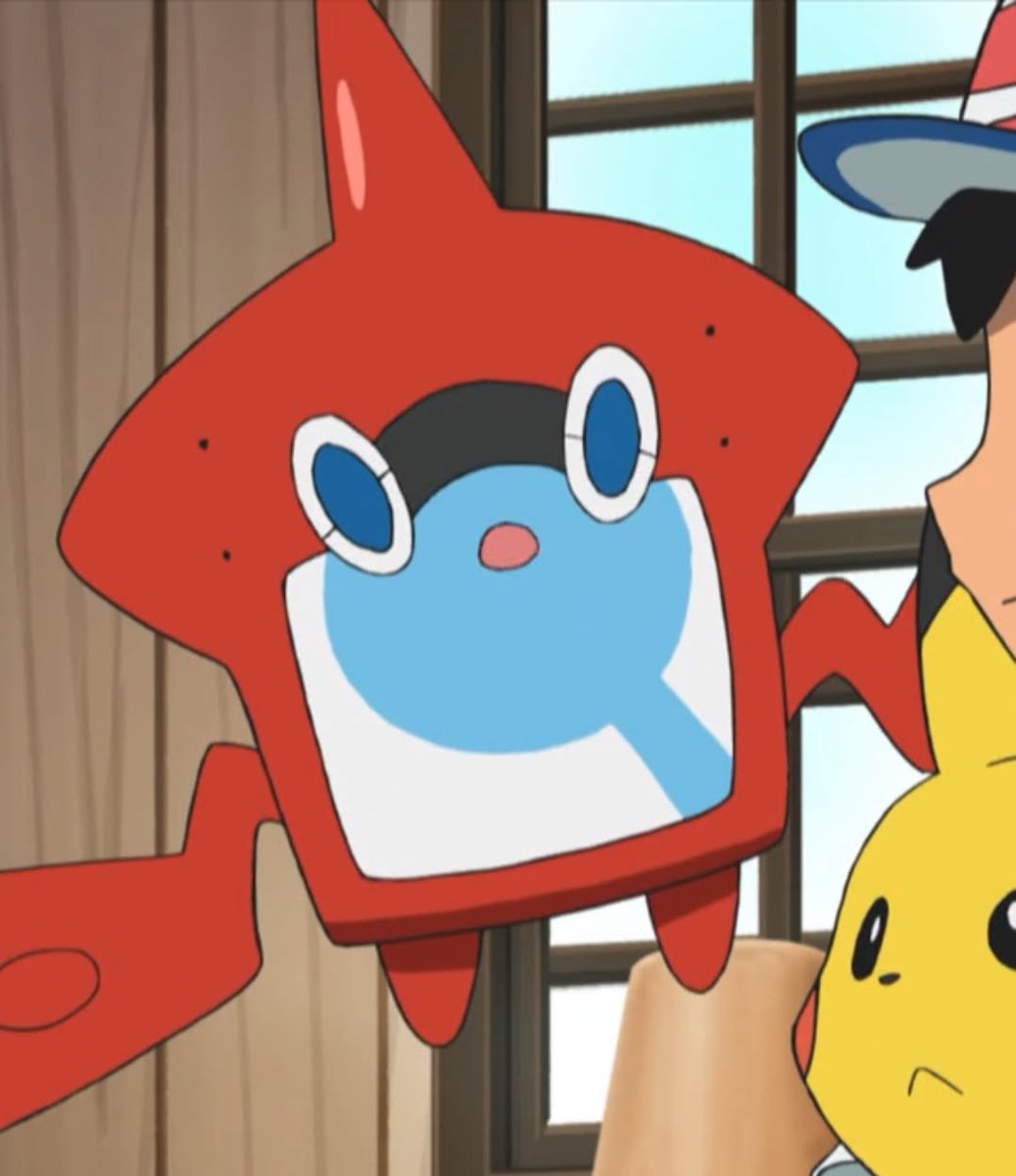 Head_Bag5's tweet photo. I love it when rotom dex makes this cute ass face. Stop it now. You're gonna kill me https://t.co/jBmYWQ73Xe