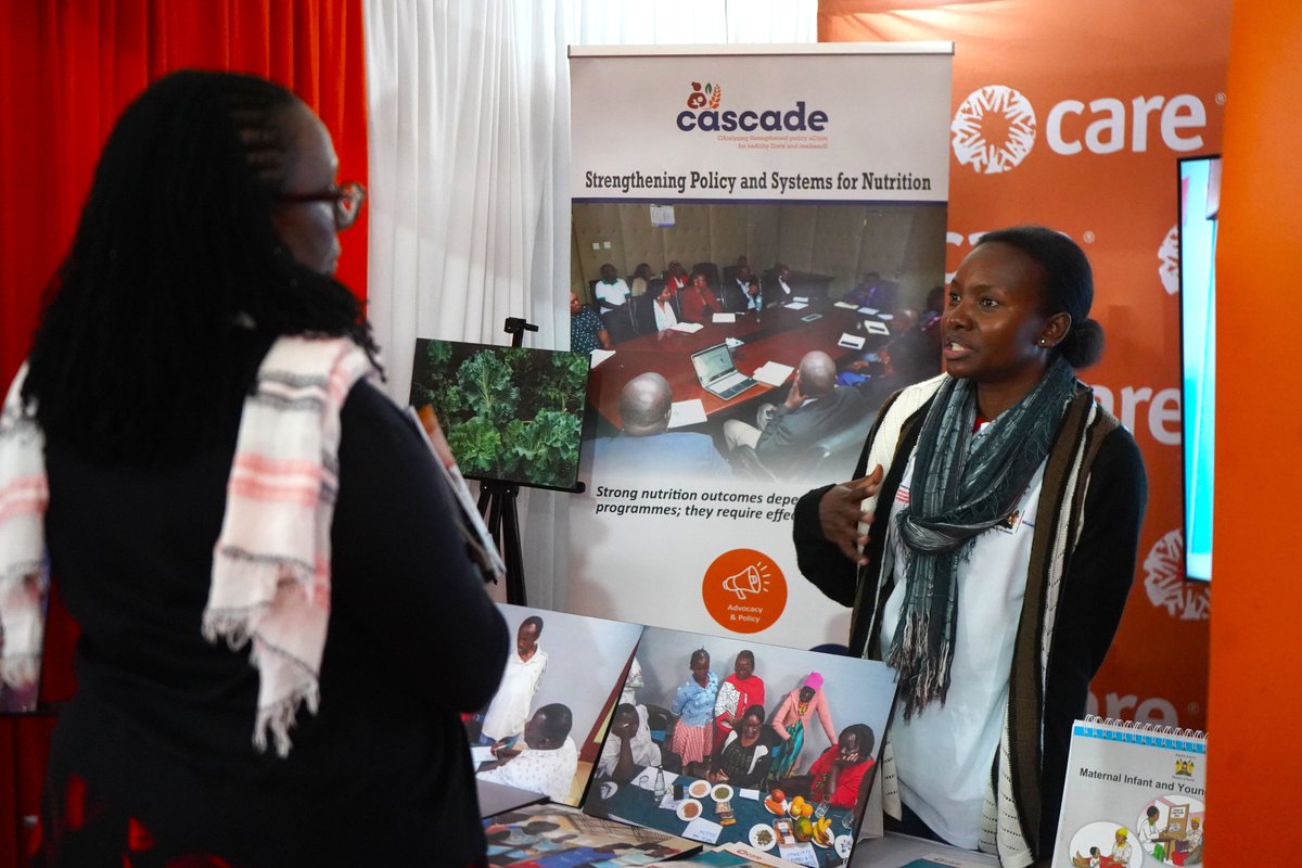 CAREinKenya's tweet photo. 𝑪𝑨𝑹𝑬 𝑲𝒆𝒏𝒚𝒂 𝒘𝒂𝒔 𝒊𝒏 𝒕𝒉𝒆 𝒓𝒐𝒐𝒎 𝒕𝒉𝒊𝒔 𝒘𝒆𝒆𝒌 𝒂𝒕 𝒕𝒉𝒆 𝑲𝒆𝒏𝒚𝒂 𝑯𝒆𝒂𝒍𝒕𝒉 𝑺𝒖𝒎𝒎𝒊𝒕 2026!

CARE Kenya showed up at Kenya's first-ever national health summit, bringing government, health workers, innovators, and partners from across the country together under one roof at KICC

As Kenya's health system leans harder into digital tools and AI to reach people faster and more efficiently, CARE Kenya's own strategy has been moving in step; data and digital innovation are increasingly built into how we design and deliver programming on the ground. 

And as delegates discussed strengthening workforce capacity and quality of care across counties, we could point to something tangible: through the CASCADE project we were able to support the establishment of the first-ever staff lactation station at the Nakuru County Teaching and Referral Hospital's, a small but meaningful contribution to how the health workforce is cared for while they care for others.

Thank you to everyone who stopped by our booth to chat with our team!

#HealthSummitKE #CAREAlwaysThere