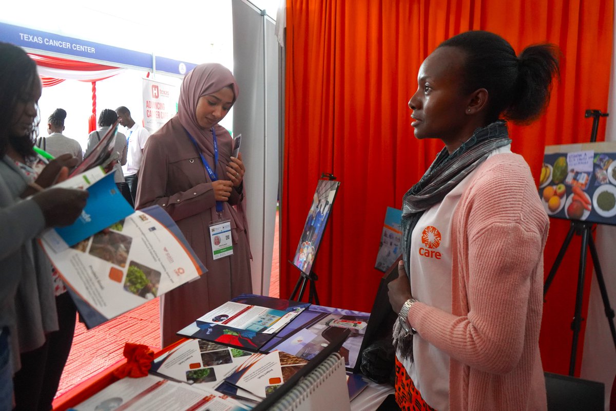 CAREinKenya's tweet photo. 𝑪𝑨𝑹𝑬 𝑲𝒆𝒏𝒚𝒂 𝒘𝒂𝒔 𝒊𝒏 𝒕𝒉𝒆 𝒓𝒐𝒐𝒎 𝒕𝒉𝒊𝒔 𝒘𝒆𝒆𝒌 𝒂𝒕 𝒕𝒉𝒆 𝑲𝒆𝒏𝒚𝒂 𝑯𝒆𝒂𝒍𝒕𝒉 𝑺𝒖𝒎𝒎𝒊𝒕 2026!

CARE Kenya showed up at Kenya's first-ever national health summit, bringing government, health workers, innovators, and partners from across the country together under one roof at KICC

As Kenya's health system leans harder into digital tools and AI to reach people faster and more efficiently, CARE Kenya's own strategy has been moving in step; data and digital innovation are increasingly built into how we design and deliver programming on the ground. 

And as delegates discussed strengthening workforce capacity and quality of care across counties, we could point to something tangible: through the CASCADE project we were able to support the establishment of the first-ever staff lactation station at the Nakuru County Teaching and Referral Hospital's, a small but meaningful contribution to how the health workforce is cared for while they care for others.

Thank you to everyone who stopped by our booth to chat with our team!

#HealthSummitKE #CAREAlwaysThere