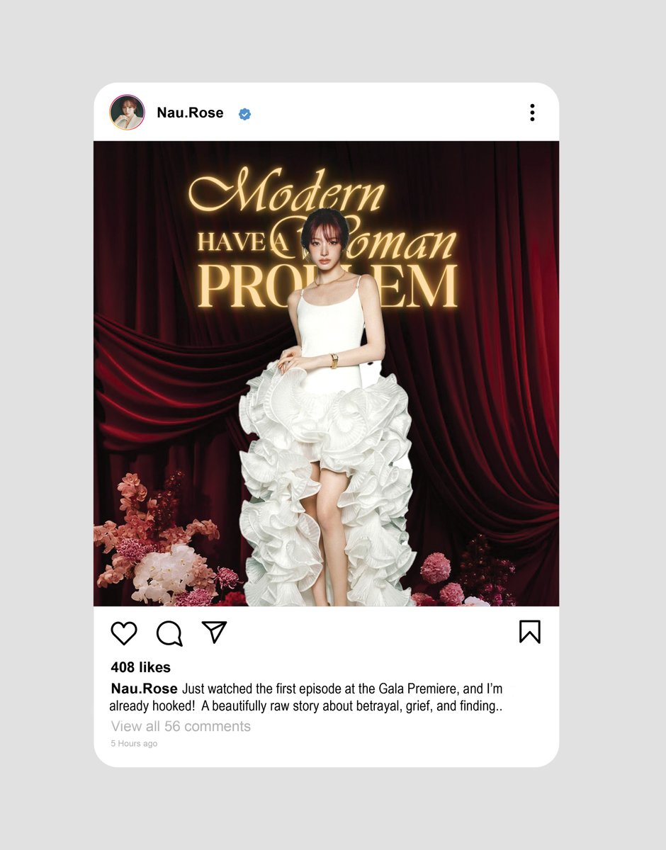 FaeRealz's tweet photo. ㅤㅤ
ㅤㅤ
𝐍𝐚𝐮.𝐫𝐨𝐬𝐞 New Instagram Post—

Just watched the first episode at the Gala Premiere, and I’m already hooked!  A beautifully raw story about betrayal, grief, and finding the courage to begin again. Can’t wait for more—don’t miss this one! 
ㅤㅤ
ㅤㅤ https://t.co/aIIqlO6XRR