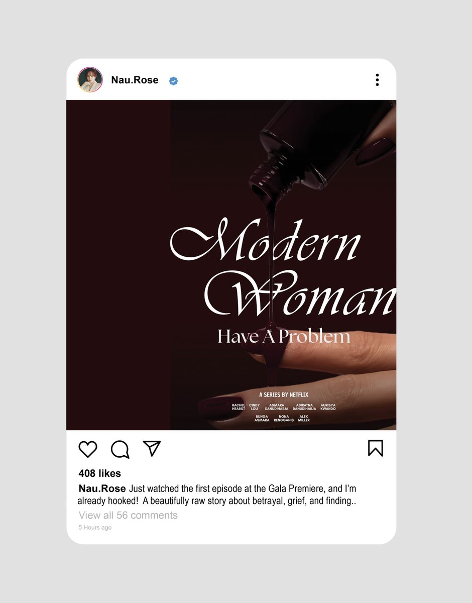 FaeRealz's tweet photo. ㅤㅤ
ㅤㅤ
𝐍𝐚𝐮.𝐫𝐨𝐬𝐞 New Instagram Post—

Just watched the first episode at the Gala Premiere, and I’m already hooked!  A beautifully raw story about betrayal, grief, and finding the courage to begin again. Can’t wait for more—don’t miss this one! 
ㅤㅤ
ㅤㅤ https://t.co/aIIqlO6XRR