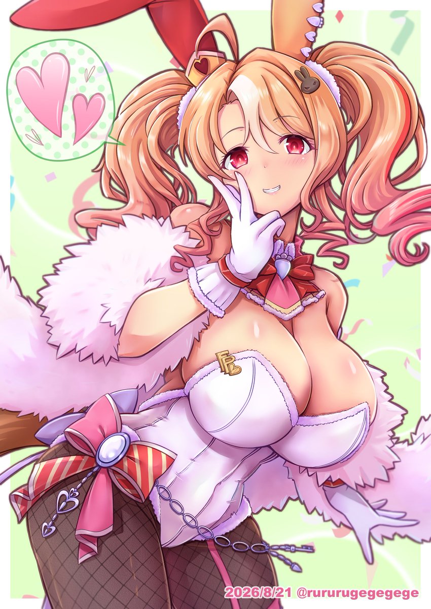 rururugegegege's tweet photo. 🐰(^ω^)🐰
#バニーの日 #フサイチパンドラ #ウマ娘 https://t.co/9VCcd1RI0e