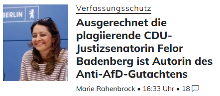 SprachPhilo's tweet photo. DAS darf die Mainstream-Presse der Bevölkerung natürlich nicht mitteilen. Danke, @apollo_news_de!
#Badenberg #Plagiat #BfV
https://t.co/ua3x7F0k3J https://t.co/usApRvg5X2