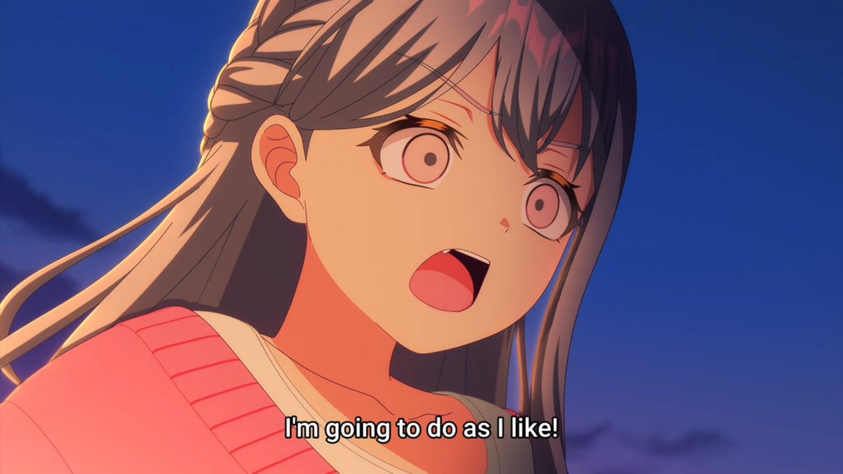 Baleygr086's tweet photo. They done broke the genki girl now she's feral https://t.co/OcFsMkJO3s