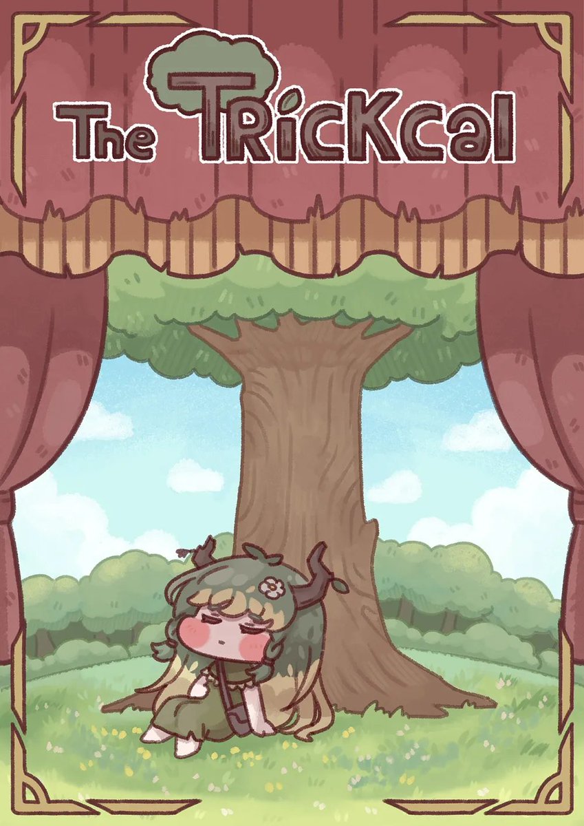 Timmothy_plays's tweet photo. @D113HP53HC_L1H5 @korhape Not necessarily, it's basically from an official but non canon novel of Trickcal. But because it does exist the creators could still use the ideas from this in the actual lore if they want to. https://t.co/R1KfHebmOR