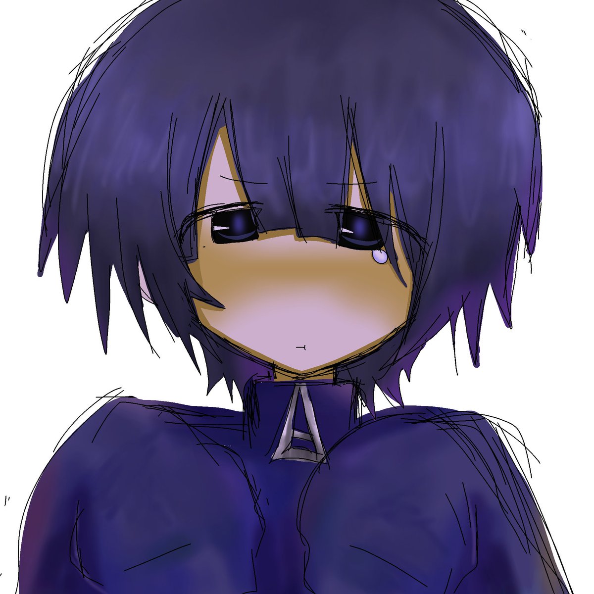 0h_n0P1zza's tweet photo. 小学生の頃か中1頃描いた絵を描き直してみた https://t.co/3lPDKLEQI7
