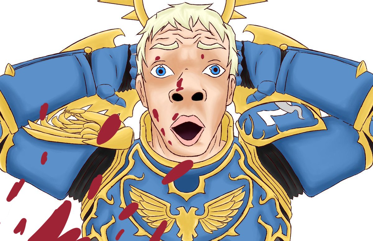 KRandomdude's tweet photo. @OddOnnion Lord Nidon, Lina is super cute and the Codex Astartes sup....*𝓫𝓸𝓸𝓶* https://t.co/59KOnba1tj