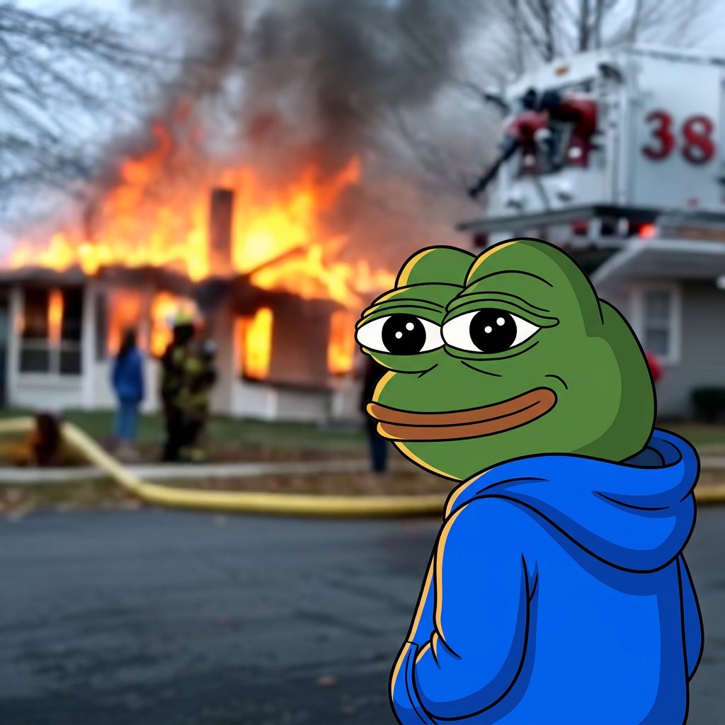pepeinhood's tweet photo. They can't challenge us, we are born to win so we can watch them burn. 

KEEP YOUR HOOD ON! https://t.co/HZP56ZIfQE