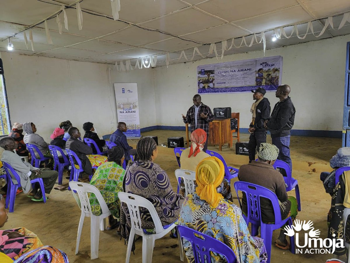 umojainaction's tweet photo. Atelier de formation à BUNIA sur la gestion des Associations Villageoises d'Épargne et de Crédit (AVEC) pour le compte du projet« TUISHI NA AMANI »avec Umoja in Action (UiA) sous le financement du Programme des Nations Unies pour le Développement (PNUD) #Avec #Bunia https://t.co/cKRUJMK536