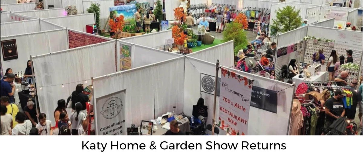 KatyMagazine's tweet photo. KATY HOME &amp; OUTDOOR LIVING SHOW RETURNS: The largest show of its kind is back. Register in advance for free entry and read about the 150+ vendors! #KatyTX #HarrisCounty https://t.co/ymBB9LyS1b https://t.co/NcvN1ixSLG