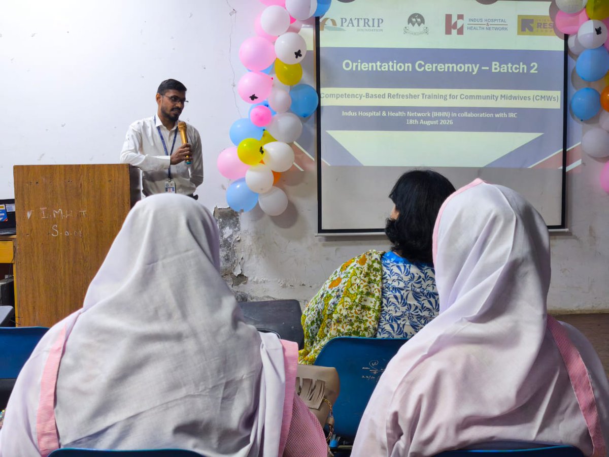 Indus_CHD's tweet photo. This initiative enhances the technical expertise of midwives to improve access to quality healthcare at the outreach level.
#CMWTraining #BatchII #MaternalHealth #IHHN #CHD https://t.co/hQ2JG0c25j