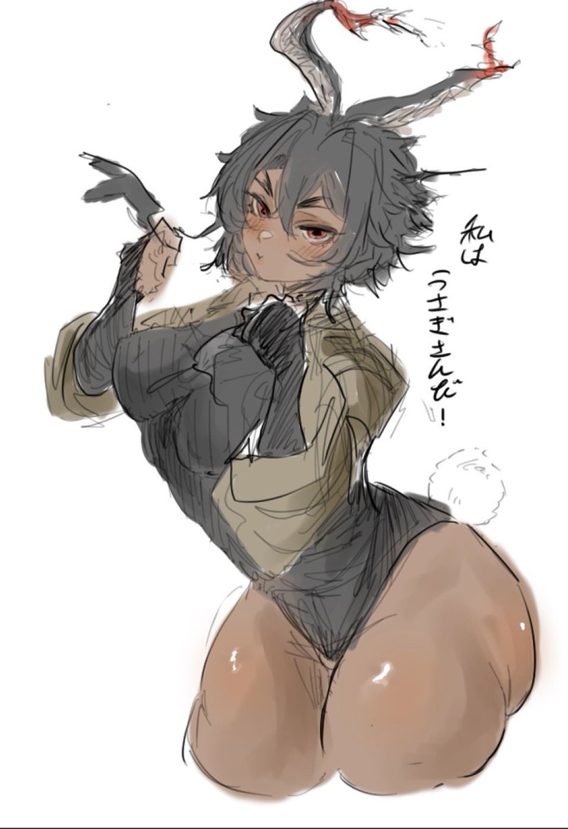 somei0808's tweet photo. 兎 https://t.co/4f9ErBI35U