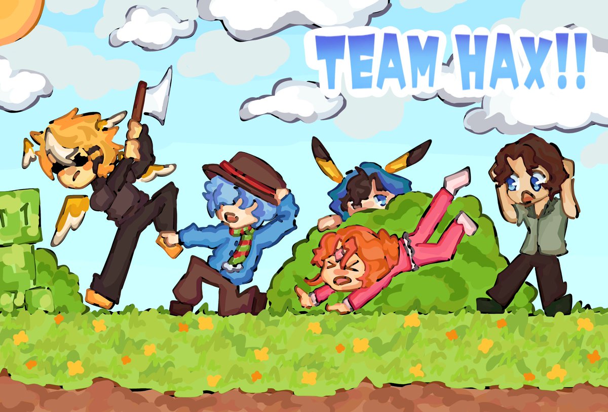 StrawberryStaxr's tweet photo. TEAM HAX FOR THE WINN 🥳 #midoffs #teamhax #fanart https://t.co/iNYamRrlkg