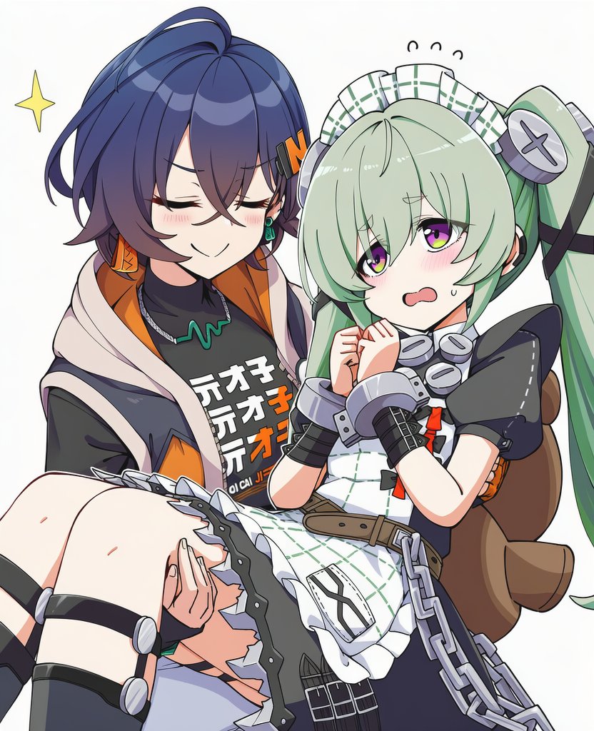 DAILKRAIS's tweet photo. リン、カリンをお姫様抱っこ！ https://t.co/I6iBZprLni