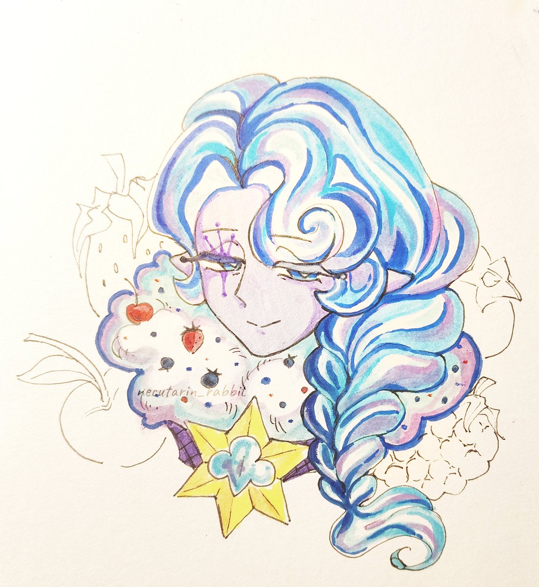 necutarinrabbit's tweet photo. •
•
Yummy
•
•
#crkart #shadowmilkcookie #firstheadmaster #cookierun https://t.co/jSsdwTA8Ya