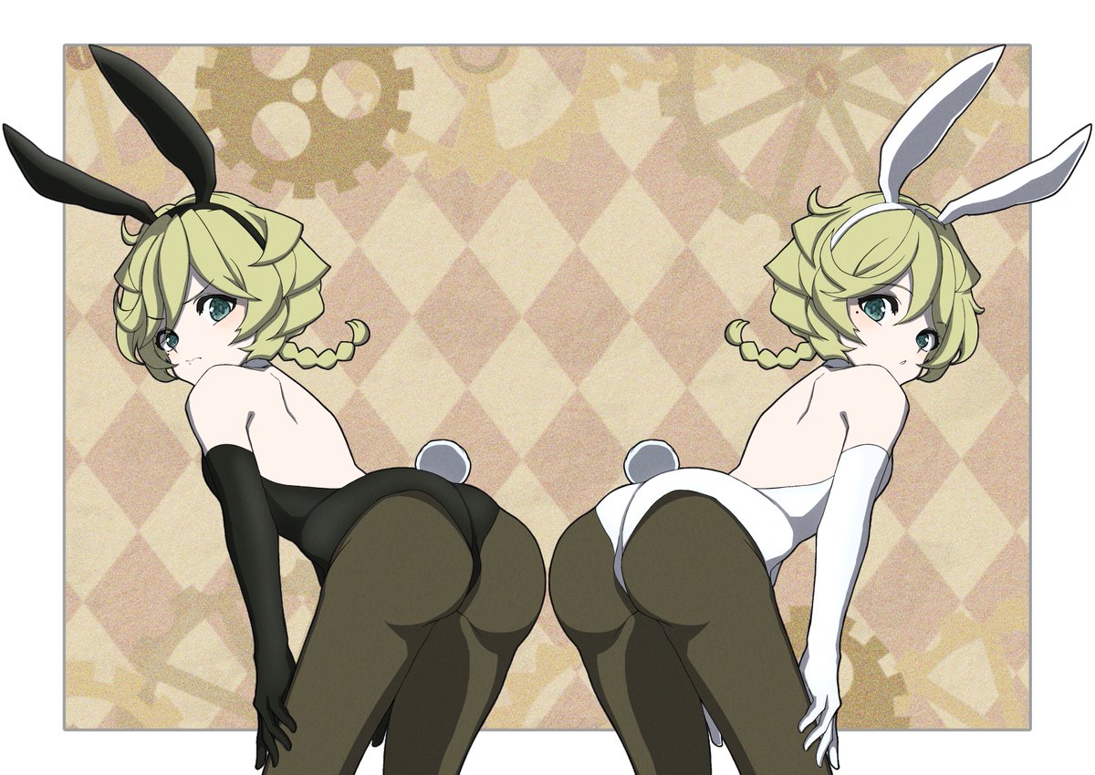 MURASAKI_MOMOI's tweet photo. キャロフナ・バニー🐇
#バニーの日
#symphogear
#シンフォギア https://t.co/oKYPNrPWNF