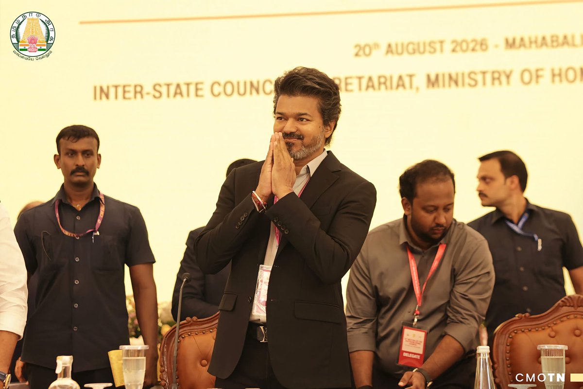 diliptvk's tweet photo. 31-வது தென் மண்டலக் குழுக் கூட்டத்தில், மாண்புமிகு தமிழ்நாடு முதலமைச்சர் திரு.ச.ஜோசப் விஜய் @CMOTamilnadu அவர்கள் https://t.co/jiGDa4NTVG