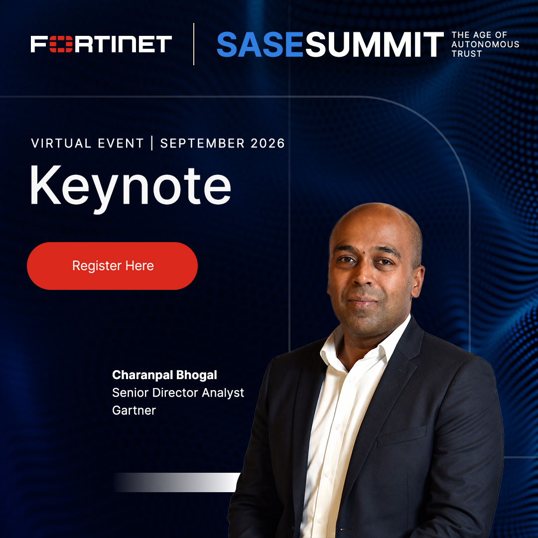 FortinetPartner's tweet photo. What’s next for secure access? 💬 🔐

Join @Gartner_inc analyst Charanpal Bhogal as he shares a forward-looking perspective on the evolving #SASE landscape, emerging industry trends, and the technologies shaping the future of secure networking.

🔹 Americas: September 15 | 9:00 AM PDT
🔹 India & SAARC: September 17 | 10:30 AM IST
🔹 EMEA: September 17 | 10:30 AM CEST
🔹 APAC: September 17 | 11:00 AM SGT

🔗 Register here: https://t.co/ZmYyzkO9ET
