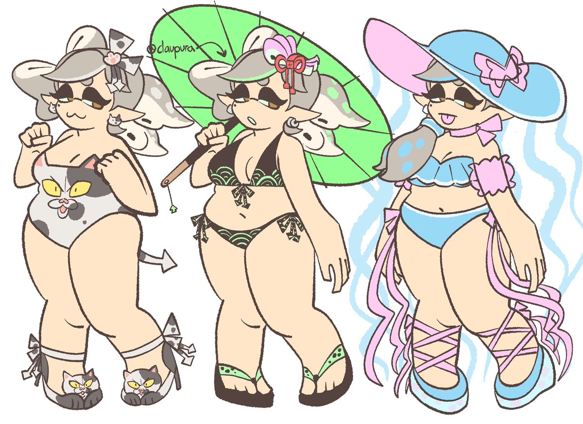 MaddeningTrash's tweet photo. Marie swimsuits https://t.co/oLnZQe73pU