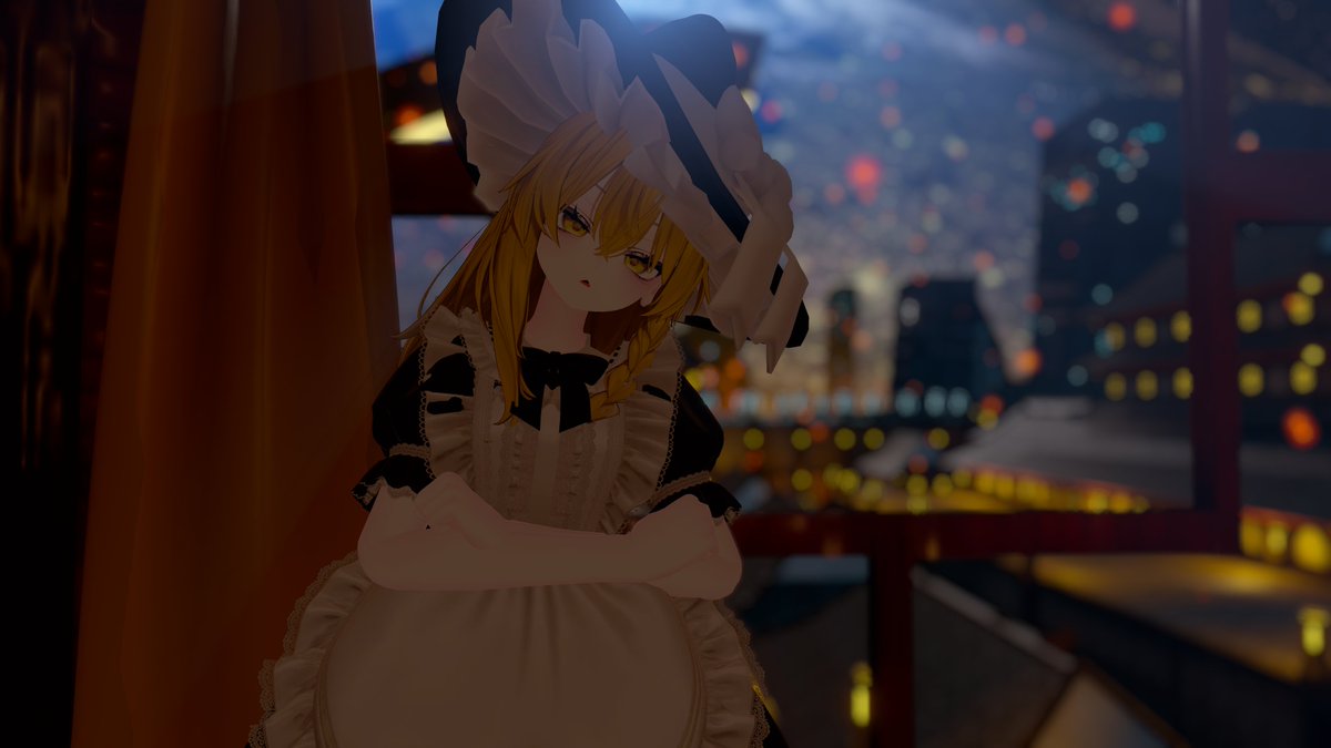 An_vrc42's tweet photo. これは個撮の魔理沙 https://t.co/pGDly7vPEo