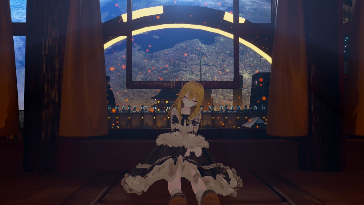An_vrc42's tweet photo. これは個撮の魔理沙 https://t.co/pGDly7vPEo