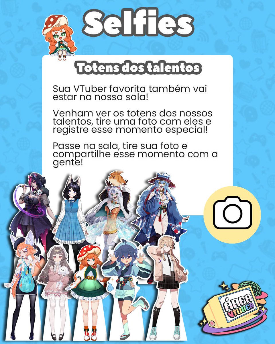AreavtuberBr's tweet photo. Tags: #Eeiris #ArtCosmicWolf #Miekort #Aokiartes #Fenko #essieTV #Artkinoko #ShimaArt #Jujikatk #vtuber #vtuberbr #campinasanimefest #vtuberEn https://t.co/50GRKklBL3