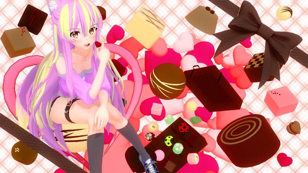 ClobyPlay's tweet photo. Feliz día internacional del chocolate! 

🎨@TsukiVoid_koi https://t.co/FromZOWX1r