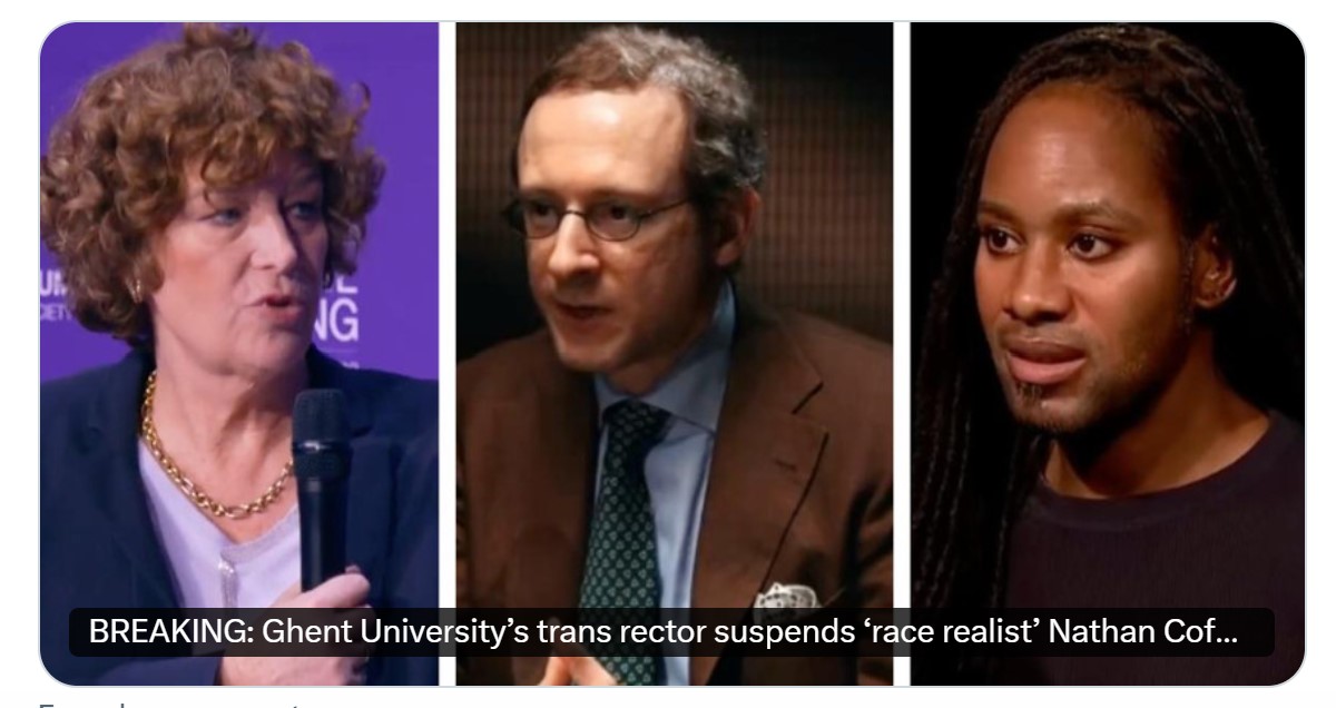 SRCHicks's tweet photo. Our generation’s identity politics captured in one image. Choose your intersectional tribe!
TRANS-ENVIRONMENTALIST-PRESIDENT versus WHITE-RACE-REALIST-WHISTLEBLOWER versus BLACK-PLAGIARIST-FABULIST.
It's like Hollywood is writing the script for this reality-is-stranger-than-fiction scandal.