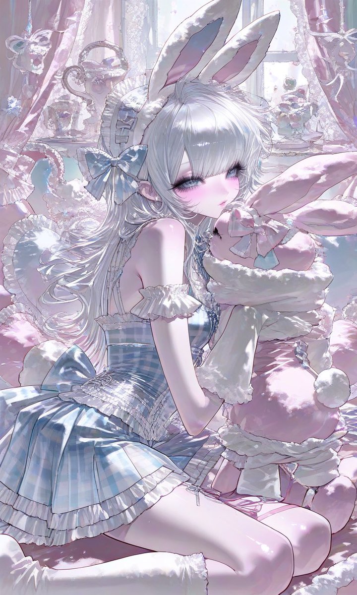 Jnlxun's tweet photo. バニーの日してもらいましたᲘ𐑼♥超かわいいｐ. т♥ https://t.co/oQkYxq9DNx