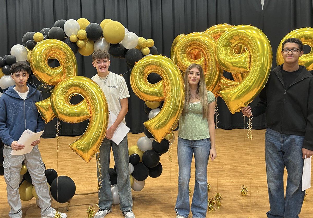 TeamWaterhead's tweet photo. A fantastic morning spent celebrating with students and their families. We wish all our Year 11 leavers the very best as they move onto their next stage. 
#ProudOfYou #HardWorkPaysOff #WellDone https://t.co/xIPgJuq1kj