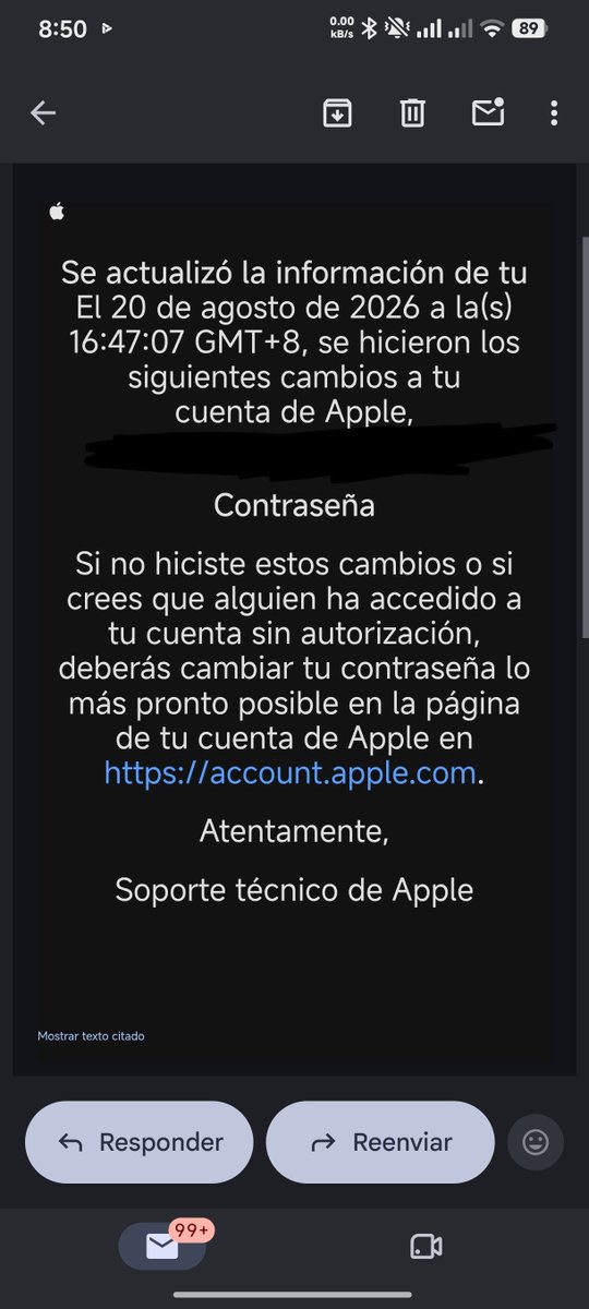 mitsu_doku_mx's tweet photo. @AppleSupport @AppleMusic @Apple en la madrugada del día de hoy hackearon mi cuenta como fue que paso esto ?
Si pedía  varios datos d mi cuenta ?
Y a esa hora estaba durmiendo 
Ahora no puedo recuperar la cuenta por qué cambiaron todos mis datos 🙄
Sugerencias? https://t.co/qLRb5D8RzO
