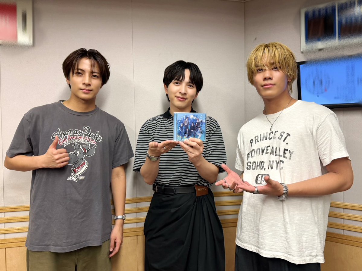 LIL_LEAGUE_'s tweet photo. #文化放送 「M!LK 吉田仁人のレコメン！」

#岩城星那 #中村竜大 が出演しました✨
ありがとうございました🙏

見逃し配信もぜひチェックしてください👀
🎧https://t.co/6aupemnfvf

──────────
🎧https://t.co/5uZoEo3VEM
🎥https://t.co/5AXvXzXaFJ
──────────

#レコメン @joqrpr
#LILLEAGUE #僕を探してた