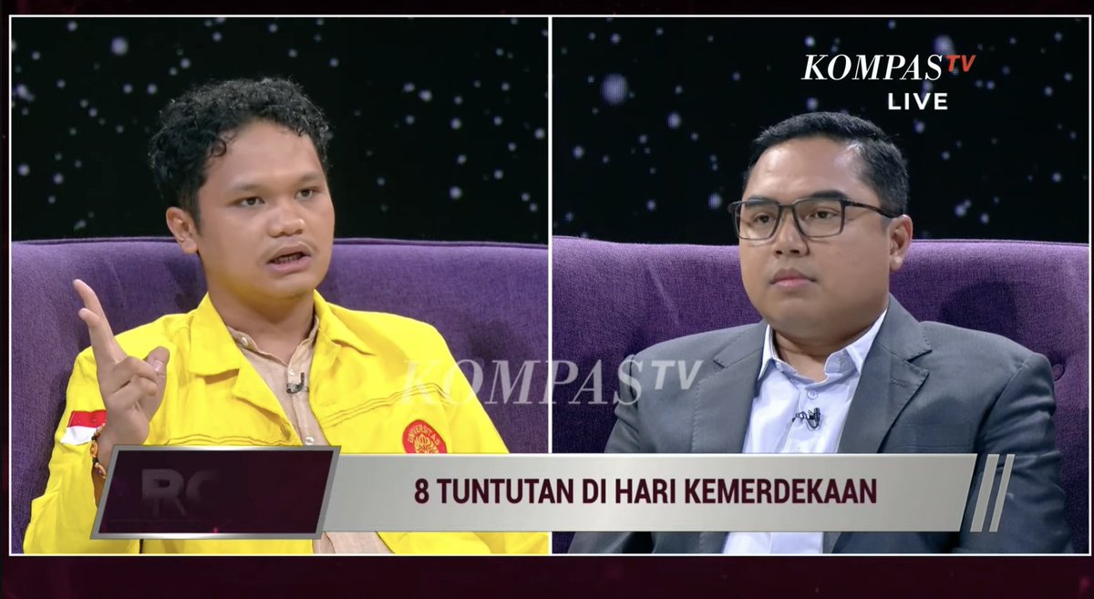 LambeSahamjja's tweet photo. logika aneh rezim prabowo menurut anak ui :
- prabowo bilang dia mau bangun pendidikan, rumah sakit, dll
- waktu sidang di gedung dpr 
- tapi dia heran ketika apbn 2027 diumumkan
- ternyata anggaran yang terbesar bukan di kementrian pendidikan atau kesehatan
- yang paling besar malah bgn, polri dan tni
- ini berbanding terbalik omongan dengan praktik dilapangan