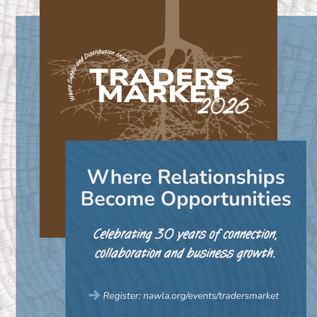 MassTimberConf's tweet photo. REMINDER — Early bird pricing for NAWLA Traders Market 2026 ends TODAY.

Together with NAWLA, we're sharing this with our network: this is the final window to save on registration.

Don't miss the deadline — register today: https://t.co/w6jn32Imna https://t.co/aOlLYi4ehC