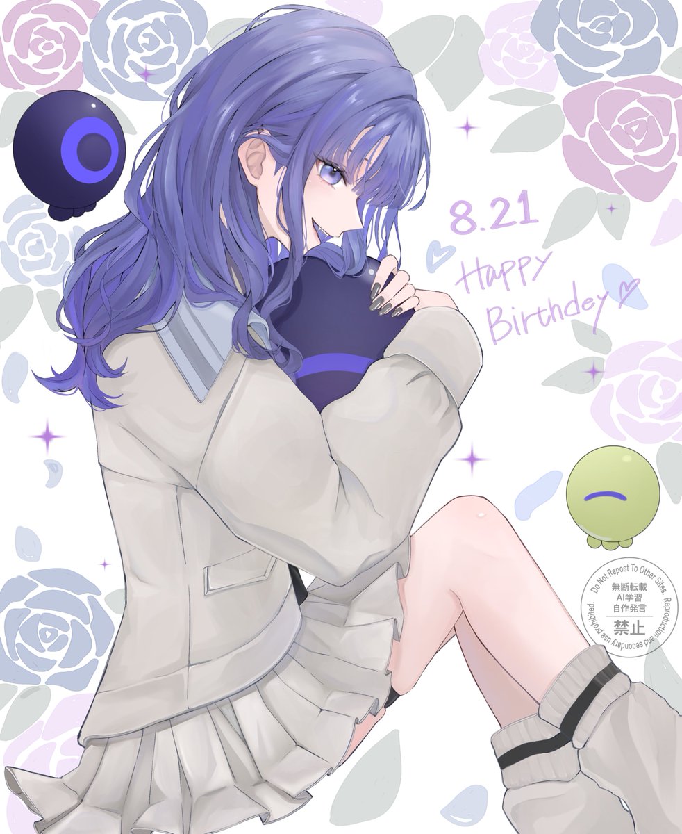 Azure_213's tweet photo. ❣️happy birthday❣️

#ぽぽんと誕生クールだねい2026 
#ぽんとれーと https://t.co/SoFyWa06Wp