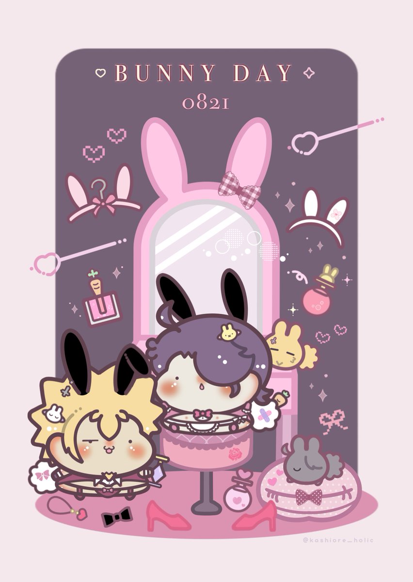 kashiore_holic's tweet photo. 【メメラギ】
バニーの日💄🎀 https://t.co/1opZRsp4Ng