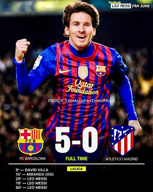 MessiFanAc's tweet photo. Real Madrid have never scored five goals in a game when Ronaldo played against Atletico Madrid... Ronaldo scored 8 penalties against Atletico Madrid, while Messi scored only one penalty.😂😂 https://t.co/2gvazgw6le